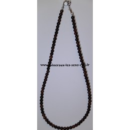 Collier Boules 6mm Oeil de...