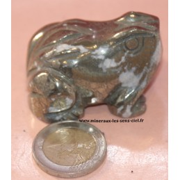 Grenouille en Pyrite 115grs