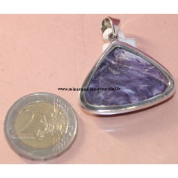 Pendentif Charoïte Extra sur Argent