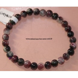 Bracelet Boules 6mm Eudialyte