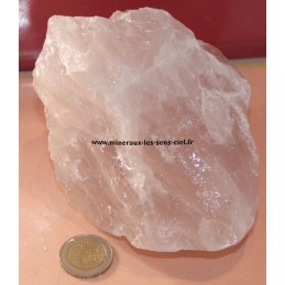 Quartz Rose Brute 1342grs