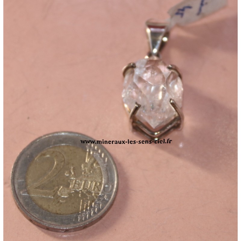 pendentif diamant de herkimer